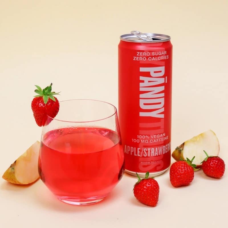 Bibita energetica senza zucchero al Mela e Fragola 330ml