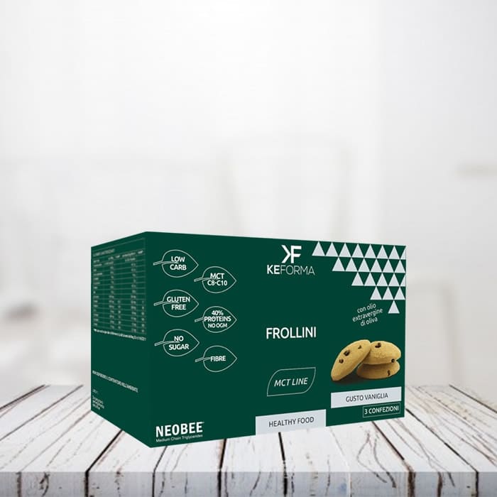 Frollini Proteici con MCT 3×30 g