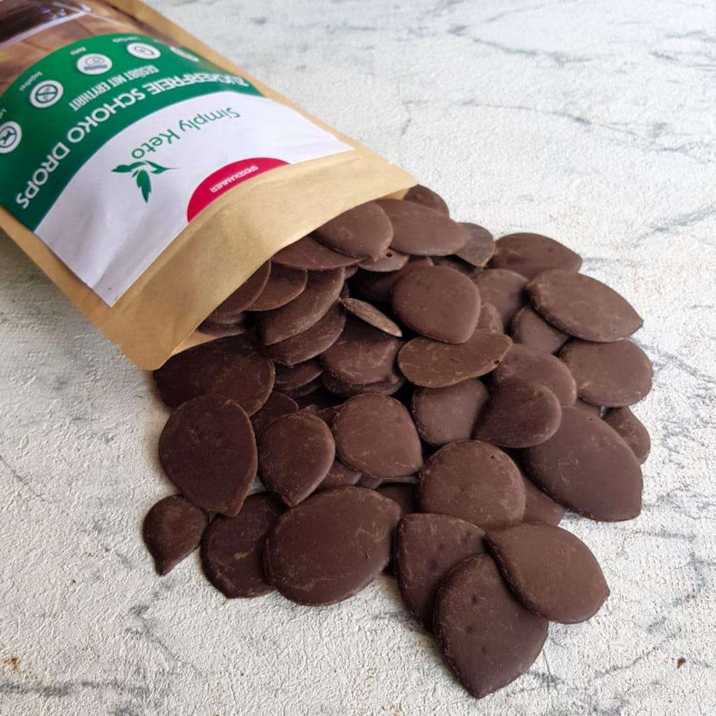 Gocce Di Cioccolato Fondente con Eritritolo 200g
