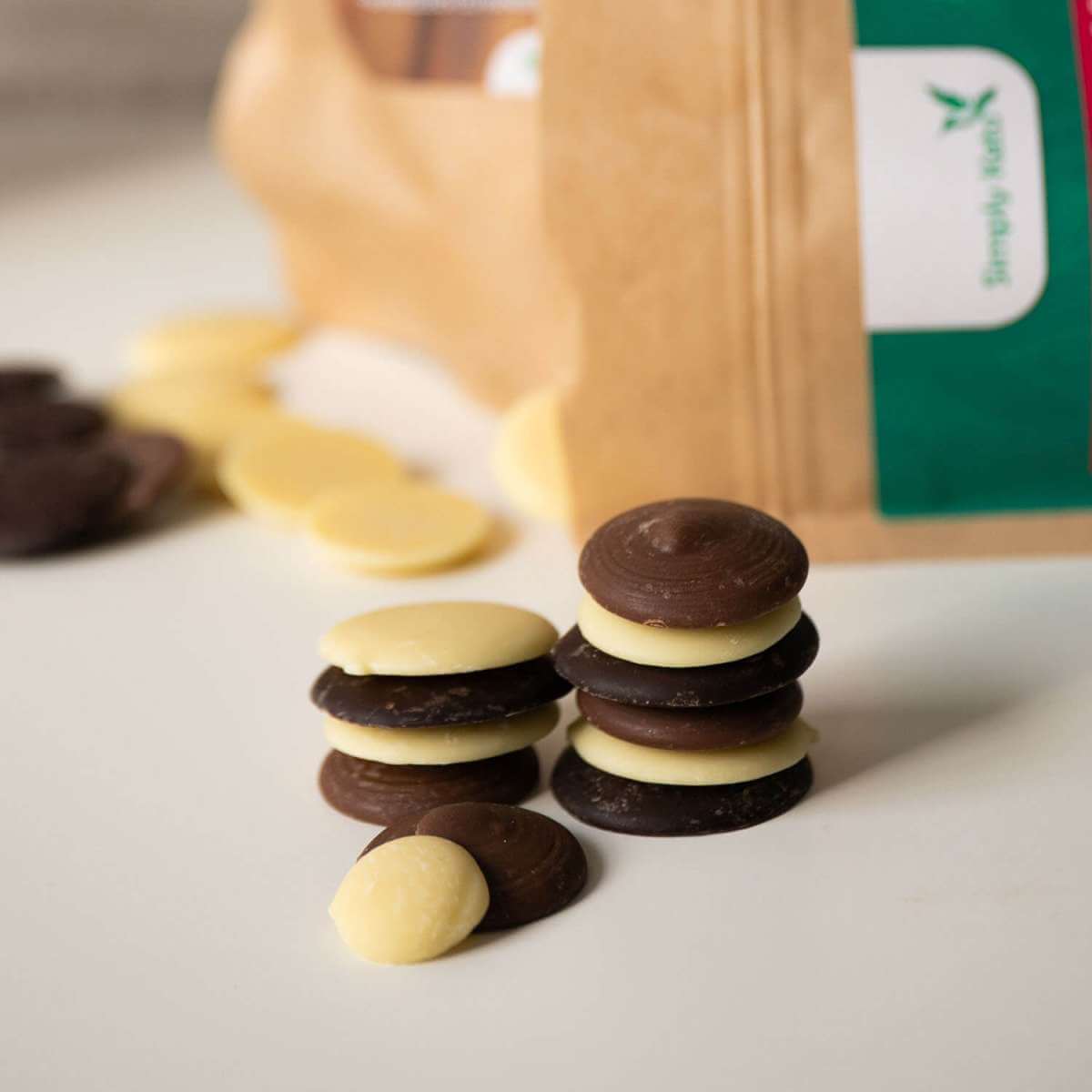 Gocce Di Cioccolato Fondente con Eritritolo 200g - immagine 3