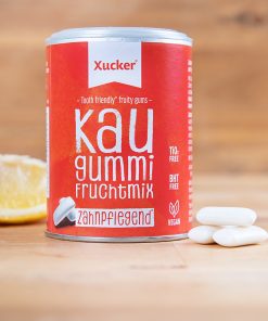 Lattina di gomme senza zucchero con xilitolo 100gr