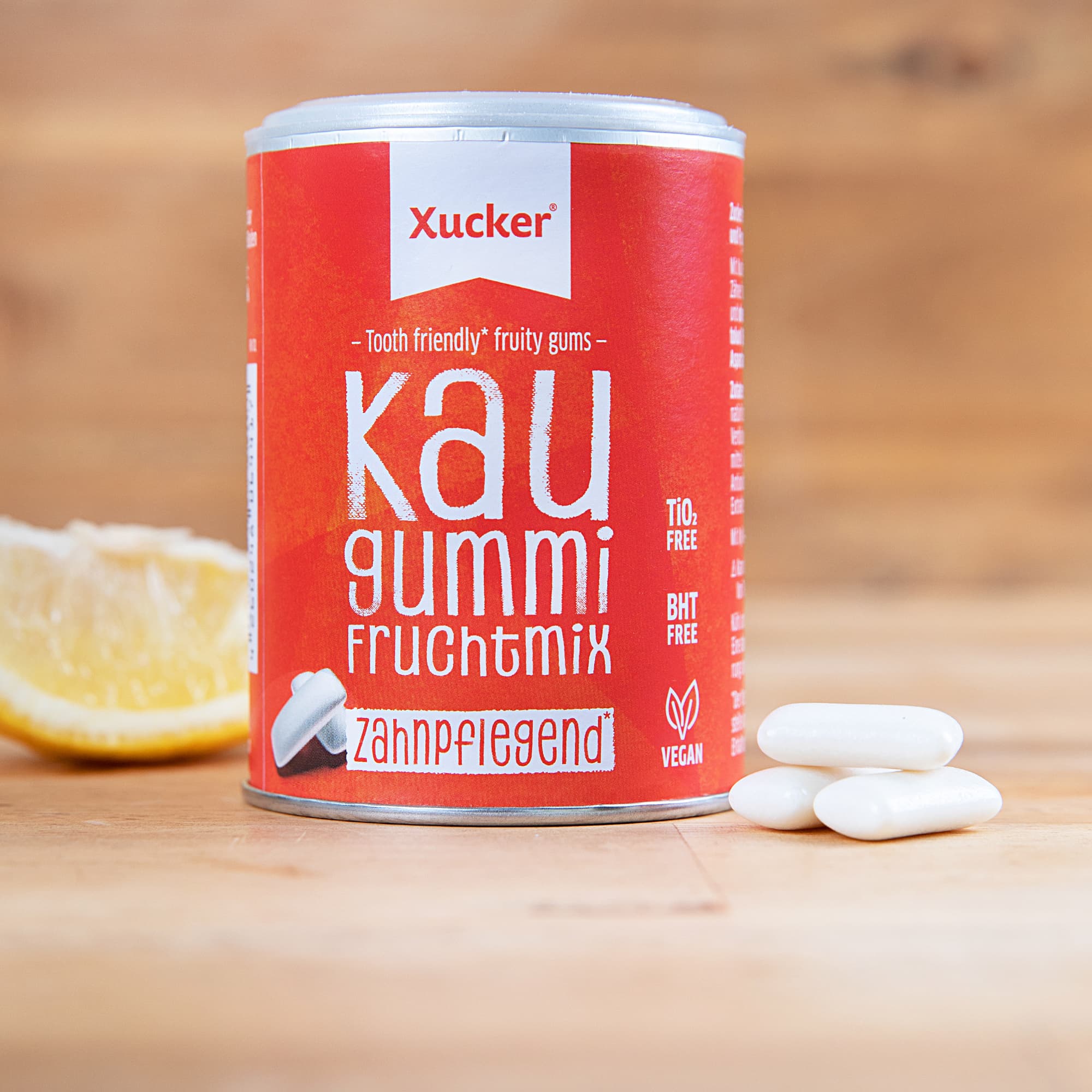 Lattina di gomme senza zucchero con xilitolo 100gr