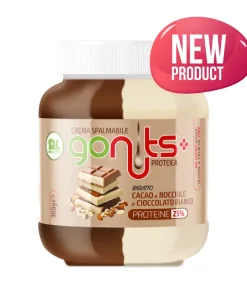 Gonuts Cacao e nocciole e cioccolato bianco 350gr