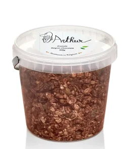 Granola Cioccolato Belga e Sale Marino 500gr – Arthur & The Sisters
