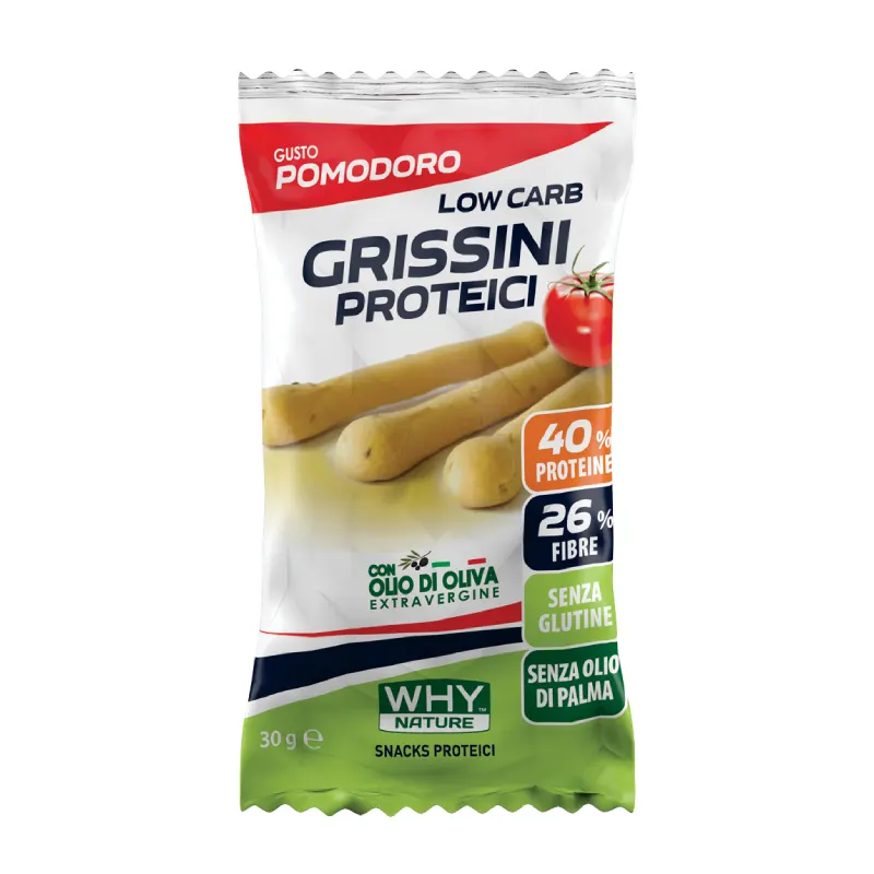 Keto grissini proteici Why Nature 30gr