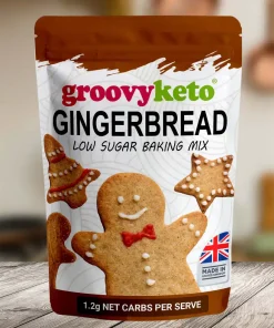 Preparato Keto per biscotti Pan di Zenzero 255gr – Groovy Keto