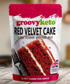 Preparato Keto per Torta Red Velvet 260gr – Groovy Keto