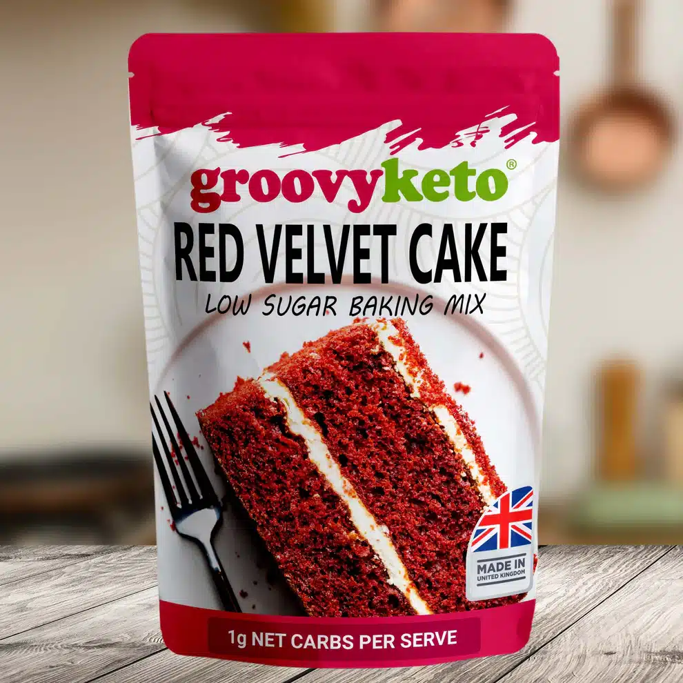 Preparato Keto per Torta Red Velvet 260gr – Groovy Keto