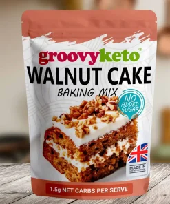 Preparato Keto per Torta alle Noci 260gr – Groovy Keto