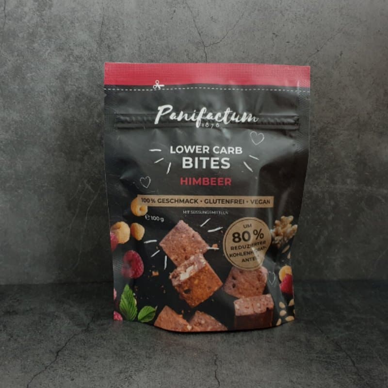 Bocconcini Keto al lampone Panifactum 100gr