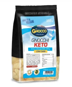 Keto Gnocchi alla Zucca 250gr Vegani e Senza Glutine – Lo Gnocco