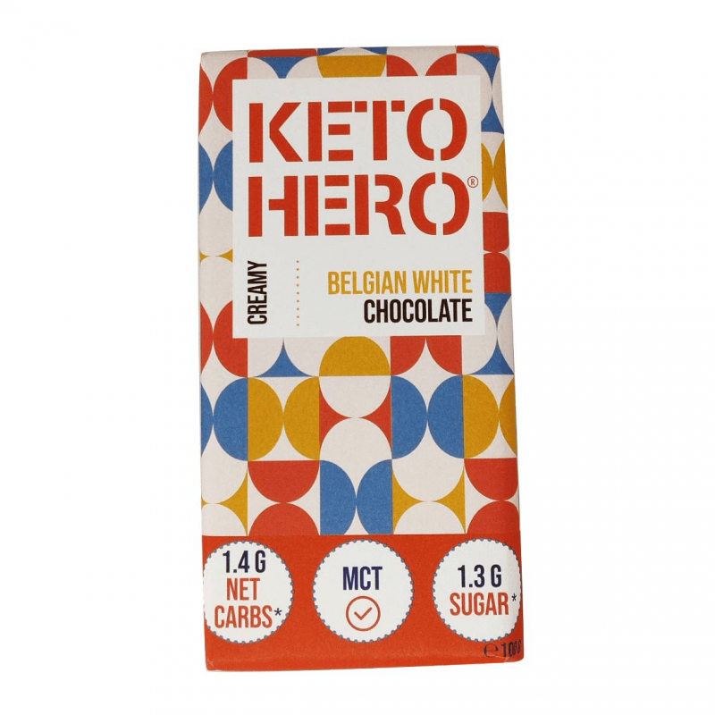 Cioccolata Keto Bianca 100gr – Keto Hero / Loca - immagine 2