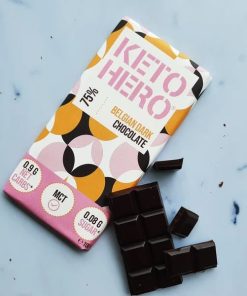 Cioccolata Keto Fondente Belga 75% 100gr – Keto Hero / Loca