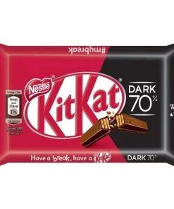 Kit Kat Dark, wafer ricoperto e ripieno di cioccolato fondente da 41.5g