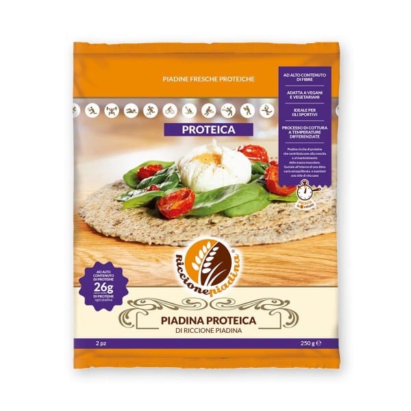 La Piadina Proteica 2pz 250g – Riccione Piadina