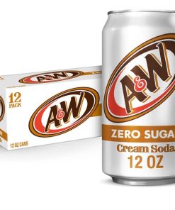 A&W USA Cream Soda Zero alla Vaniglia 355ml