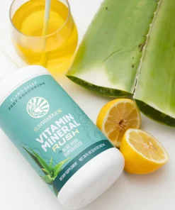 Vitamin Mineral Rush in Aloe Vera Superjuic 887ml – Sunwarrior
