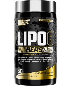 Lipo 6 Black Hers Ultra Concentrate 60 Black Capsules