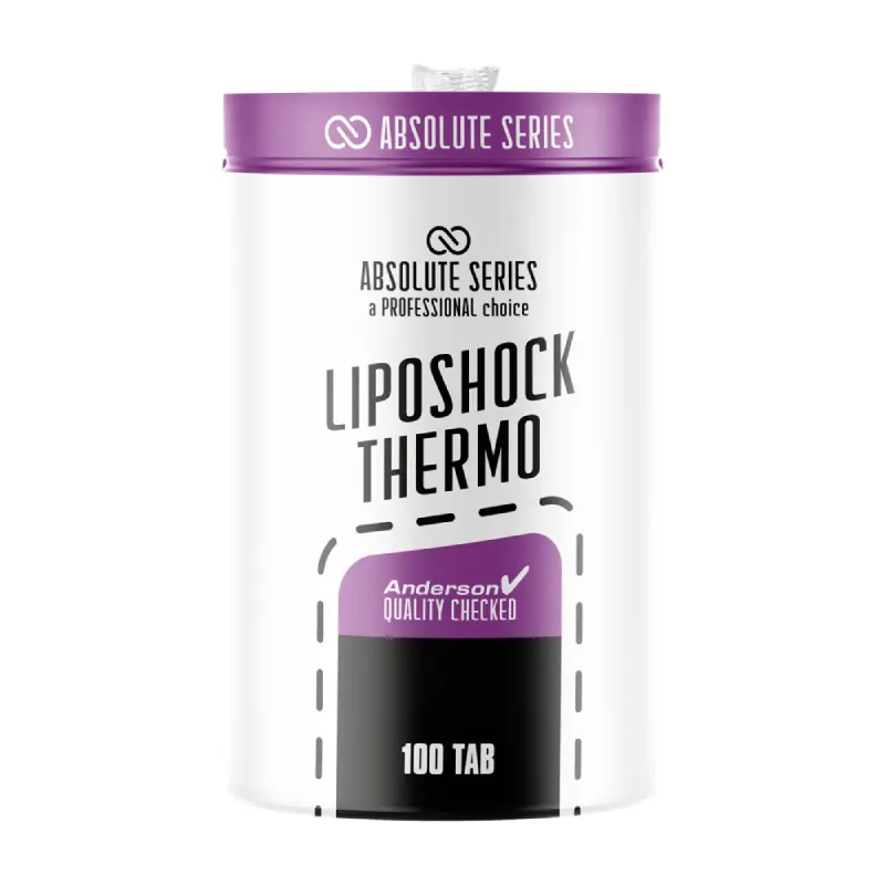 Termogenico LIPOSHOCK THERMO 100cpr – Absolute Series