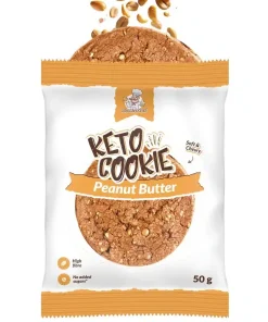 Keto Soft Cookie Peanut Butter 50 gr – Lowcarbchef