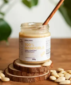 Crema 100% Mandorle Siciliane Pelate – Bowlpros 200 g