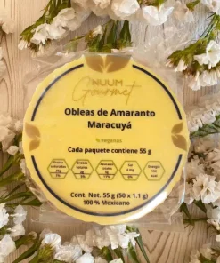 Wafer All’Amaranto Maracuya 55g (50×1,20gr) Nuum