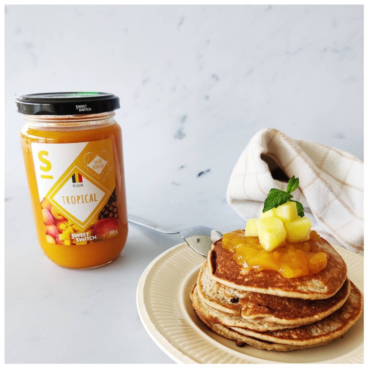 Marmellata Ai Frutti Tropicali Senza Zucchero 280gr