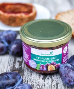 Marmellata Di Prugne E Cannella Senza Zucchero