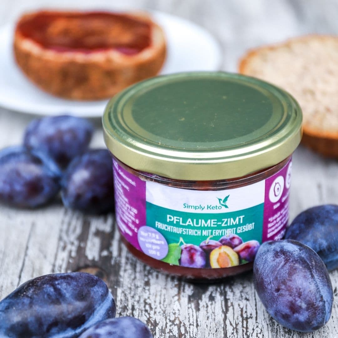 Marmellata Di Prugne E Cannella Senza Zucchero