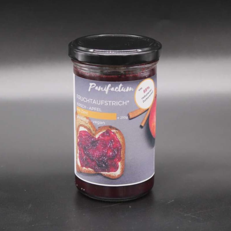 Marmellata Keto alle ciliegie, mela e cannella 250gr