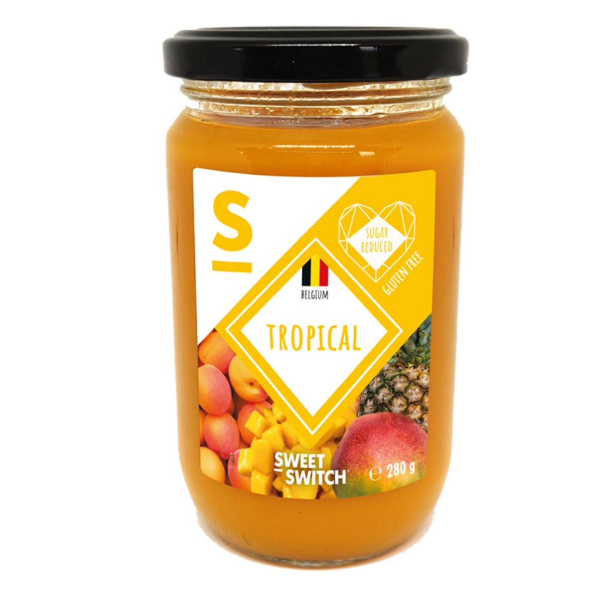 Marmellata Ai Frutti Tropicali Senza Zucchero 280gr - immagine 2