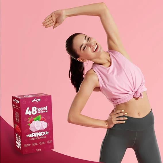 Keto Meringhe LoCCo Al Lampone 28gr - immagine 2