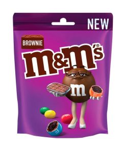 M&M Brownie Pouch 176gr