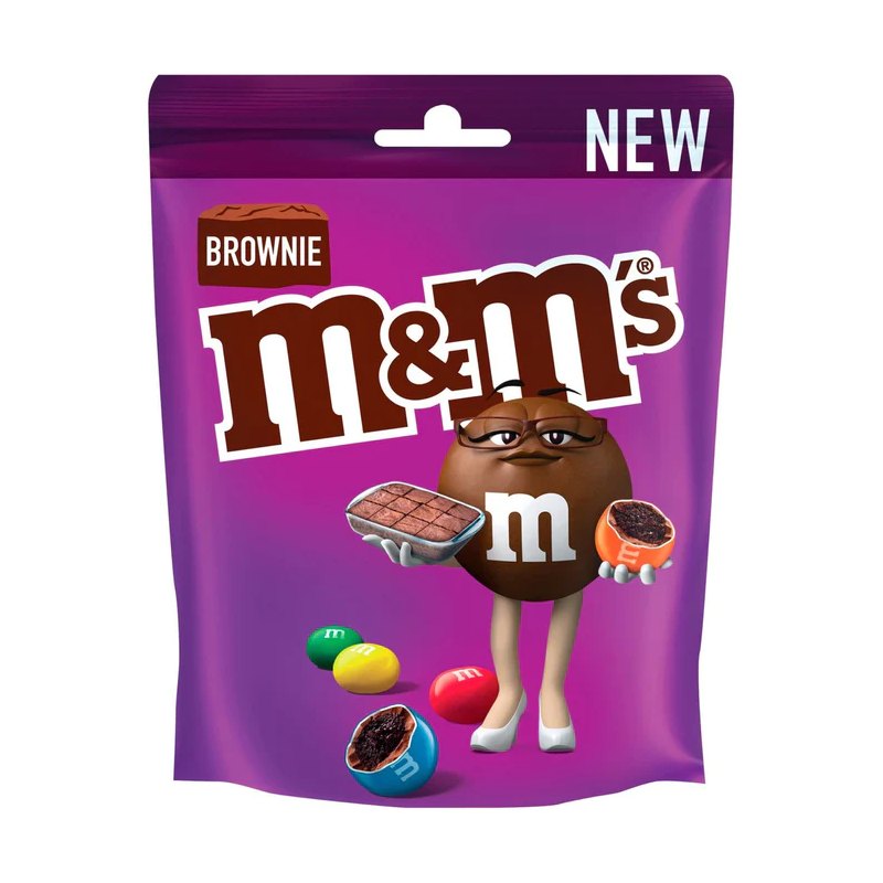 M&M Brownie Pouch 176gr