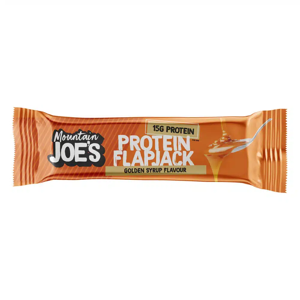 Golden Syrup Protein Flapjack 60g – Mountain Joe’s