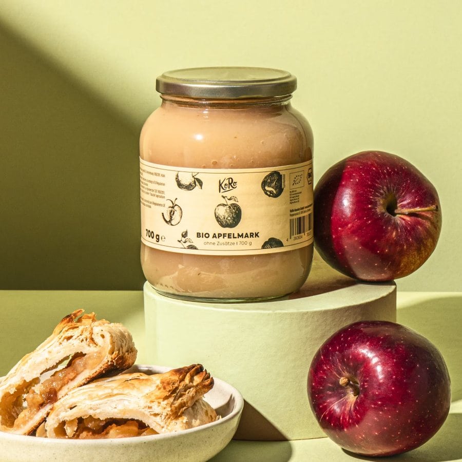 Mousse di mela bio 700 gr