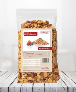 Muesli Low Carb ai frutti di bosco 300gr