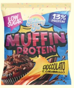 Muffin Proteico Cioccolato e Caramello 50gr – Bakery FIT