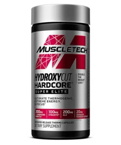 Termogenico MuscleTech Hydroxycut Hardcore Super Elite 100cps