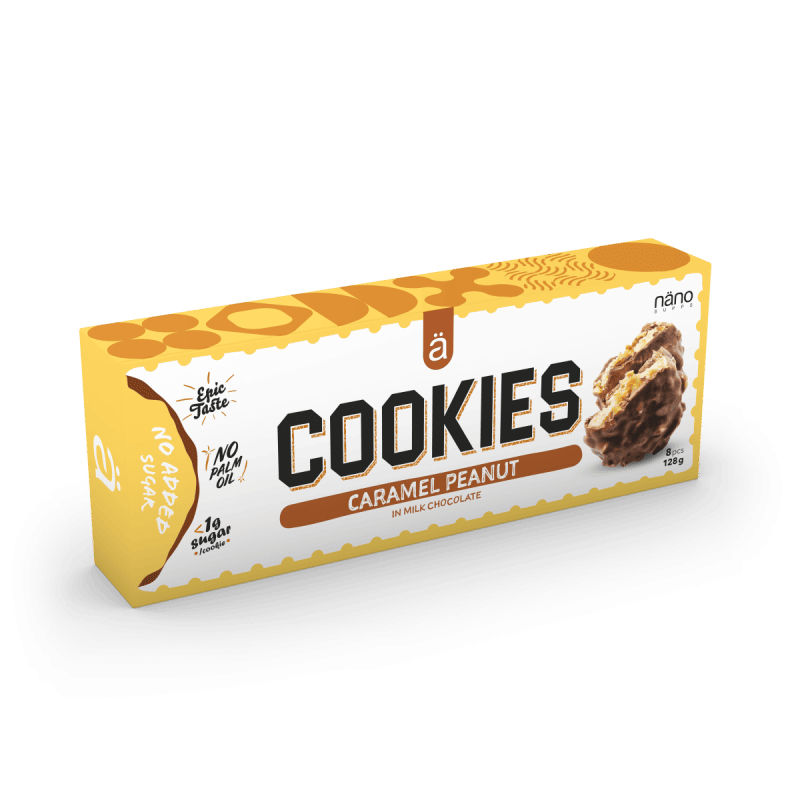 Protein Cookies 8x16gr – Nano Supps - immagine 3