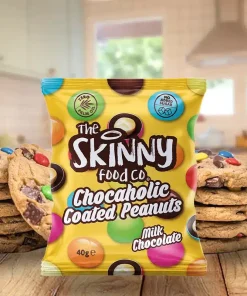 Arachidi Ricoperte Di Cioccolato Al Latte Chocaholic 40g – Skinny Food