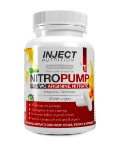 Nitro Pump 180 veg cps – Inject Nutrition