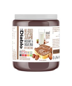 Crema senza zuccheri alla Nocciola 350gr – Diablo