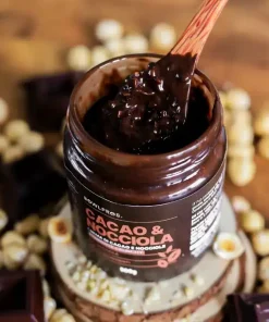 Crema Cacao e Nocciole Fondente Crunchy 200gr Bowlpros