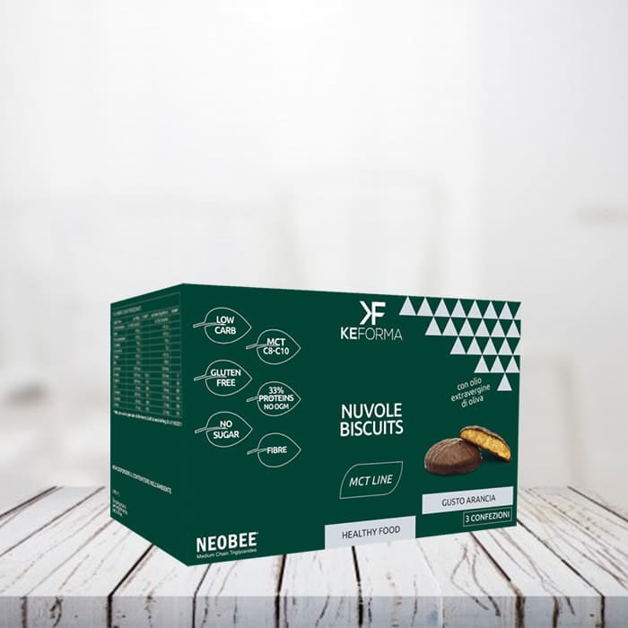 MCT Nuvole Biscuits 3×40 g