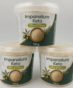 Bewheat Impanatura Keto Olio di Oliva – 150 gr