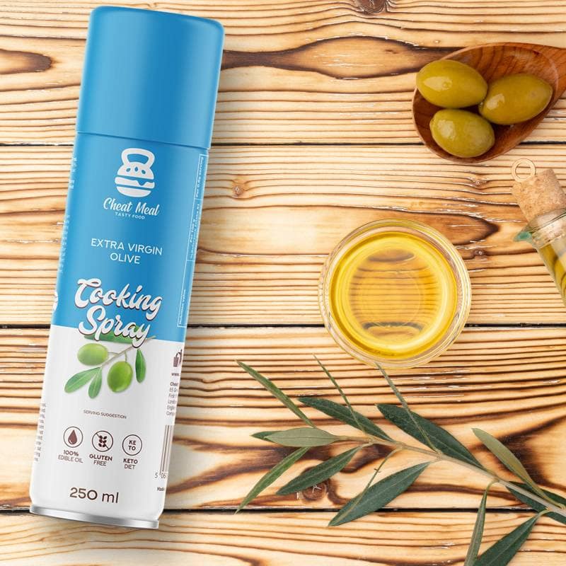 Olio Keto Spray all’olio di oliva 250 ml – Cheat Meal