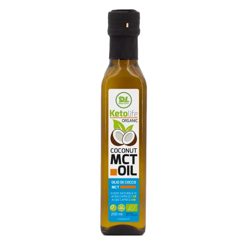 Ketolife Coconut MCT OIL biologico 250ml | Daily Life