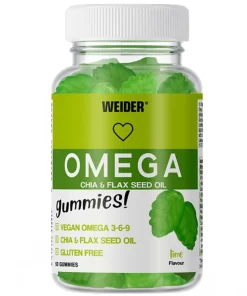 Weider Omega Gummies gusto Lime – 50 caramelle gommose
