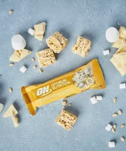 Barretta proteica croccante 65gr al Marshmallow – Optimum Nutrition